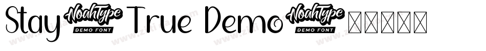 Stay-True Demo字体转换